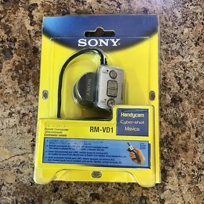 NEW SONY RM-VD1 Wired Remote Commander BRAND NEW - Image 1 of 2