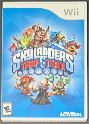 Nintendo Wii Skylanders Trap Team Video Game 2014 Activision Complete In Box - Image 1 of 4