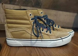 Vans Off The Wall braun hellbraun Wildleder High-Top Sneaker Skateschuhe Damen 6 - LESEN! - Bild 1 von 19
