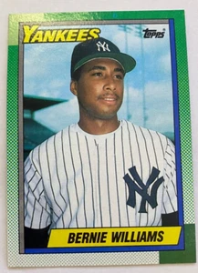 1990 Topps #701 BERNIE WILLIAMS Rookie Card RC Centered MINT New York Yankees - Picture 1 of 3