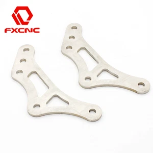 FXCNC Rear Lowering Kit For Kawasaki Z900 2017-2018 Silver Stainless Steel Pair - Picture 1 of 7