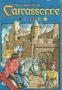 Carcassonne Classic Z-Man Original First Run Edition Rare Board Game The River - Picture 1 of 6