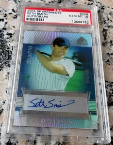 SETH SMITH 2004 SP Prospects Auto Rookie Card RC 344/600 PSA 10 POP 10 Rockies $ - Picture 1 of 2