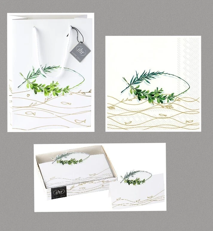 Kommunion*Konfirmation*Servietten*Geschenktüte*Tischkarten*Believe gold*27,5cm - Bild 1 von 1
