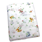 New Jc Penny Flat Sheet Twin Percale Polyester Cotton Multi Colors Nwot