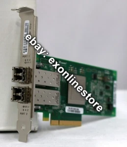 42D0510 - QLogic 8 Gb FC Dual-port HBA (High Profile Bracket) (FRU: 42D0516) - Picture 1 of 2