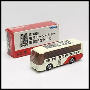 TOMICA 2002 The 36th Tokyo Motor Show 4 Mitsubishi Fuso Aero Queen Bus TOMY New - Picture 1 of 6