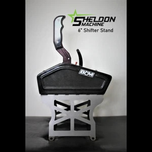 Sheldon Machine 6 in. Tall Tunnel Mount Shifter Stand | B&M, Hurst, TCI, etc. - Picture 1 of 11