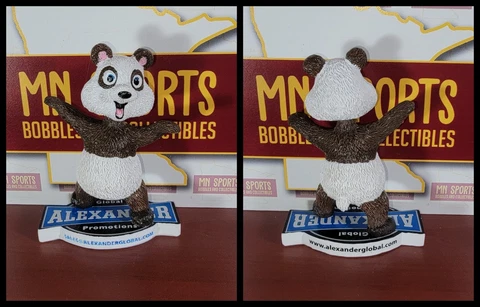 AGP Panda Mascot Bobblehead Rare Alexander Global Promotions Limited Edition Cover
