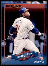 2001 Donruss 2000 Retro Sammy Sosa Chicago Cubs #7