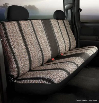 FIA TR44 BLACK Universal Truck Wrangler Saddle Blanket Bench Seat Cover Black - Image 1 of 2