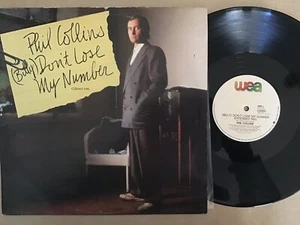 phil collins billy dont lose my number extended 12” vinyl record 1985 - Picture 1 of 3