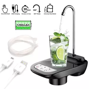 USB  5 Gallon Water Bottle Switch Pump Electric Automatic Universal Dispenser - Picture 1 of 12