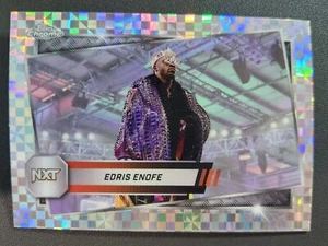 2025 Topps Chrome WWE Wrestling #94 EDRIS ENOFE X-FRACTOR - Picture 1 of 2