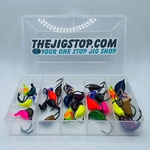 THE ULTIMATE 30PC "BOTTOM KNOCKERS" SHEEPSHEAD FISHING BOX 1/4oz - 1oz - Foto 1 di 26
