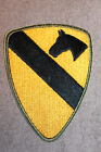Patch uniforme original WW2 armée américaine 1ère division de cavalerie de choix avec frontière OD 