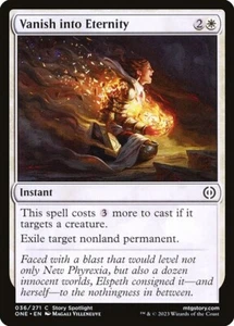Firexia de lámina Vanish into Eternity x4: todo será uno casi nuevo Magic The Gathering - Imagen 1 de 1