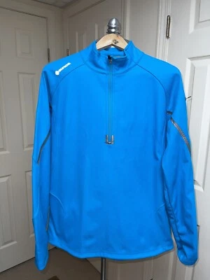 Pullover deportivo de golf Sunice Hurricane para hombre azul 1/4 cremallera cortavientos talla M Foto 1 de 4