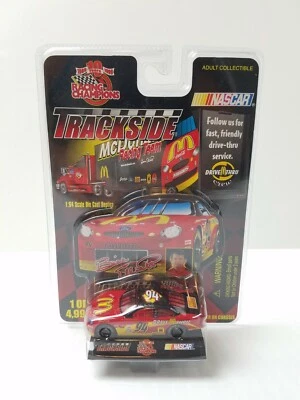 TRACKSIDE Racing Champions 1:64 Race Car McDonalds No 94 NASCAR 1 of 4,999 NEW - Image 1 of 3