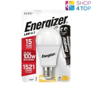 Energizer LED GLS Light Bulb S9022 Es / E27 13.5W/100W 1521LM 2700K Warm White - Picture 1 of 2