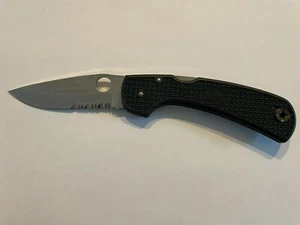 Spyderco C16PSBK WAYNE GODDARD LIGHTWEIGHT *NEW IN BOX* *RARE* - Picture 1 of 8