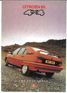 Citroen BX 4x4 1990-91 UK Market Sales Brochure GTi & Estate - Picture 1 of 1