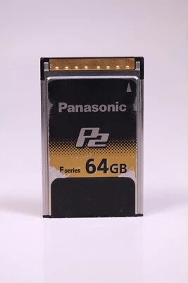 Panasonic 64GB F-Series P2 Card AJ-P2E064FG - Image 1 of 4