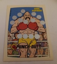 1989 Topps Nintendo Punch-Out! Soda Popinski Screen 8 Scratch-Off #8 Boxing MINT