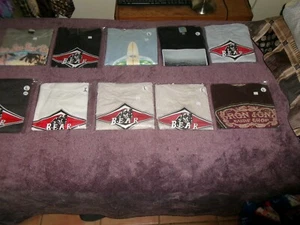 10 gebrauchte klassische Surfshirts Sie erhalten alle 10! Alle Größe L L/S & S/S - Bild 1 von 3