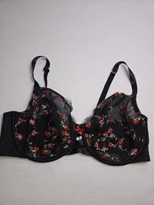 Sujetador Cacique Talla 46DDD Floral Con Aros Sin Forro Cobertura Completa B202 - Imagen 1 de 3