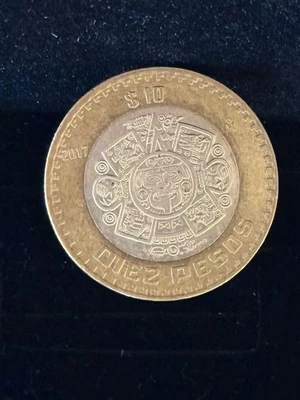 2017 Mexican Currency - One Diez Pesos $10 Coin .35oz - KM #616 - Image 1 of 4