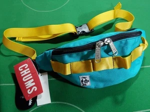CHUMS Borsa a tracolla piccola S CD Turchese Cordura Nylon Giappone inutilizzata - Foto 1 di 3