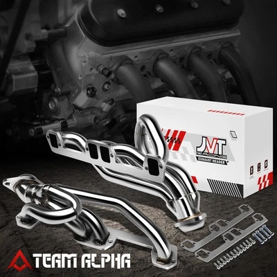 Compatível com 1996-2003 Dodge Ram Durango Dakota 5.2L/5.9L V8 4-1 cabeçalho coletor de escape - Imagem 1 de 4