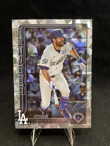 2025 Topps Series 1 Chris Taylor - Diamond Foil PARALLEL #53 Los Angeles Dodgers - Bild 1 von 5
