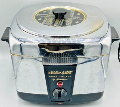 Peerless Products老式Broil Quik炸锅炊具厨房用具 — 第 1/4 张图片