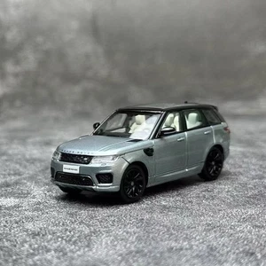 WHELART 1:64 2018 Silver Range Rover Sports SUV Model Diecast Collect Car - Picture 1 of 6