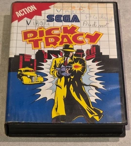 DICK TRACY SEGA MASTER SYSTEM SN - Picture 1 of 3
