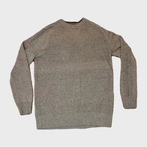 Smartwool Ripple Ridge Sweater Mens Medium Brown Crew Neck Casual Wool Blend - Picture 1 of 6