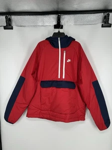 Nike Sportswear Therma Fit Legacy Anorak Pullover Half Zip DD6863-687 Medium - Picture 1 of 7