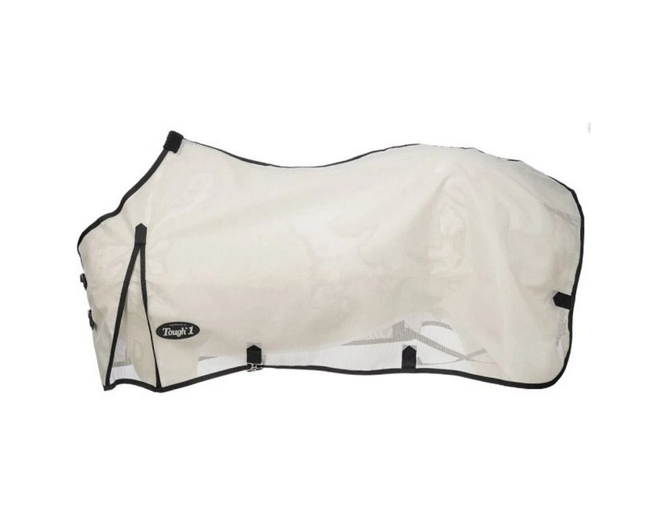 Resistente 1 Hoja PVC Malla Barrera Mosca Hebilla Poni Gris 34-8620P Foto 1 de 1