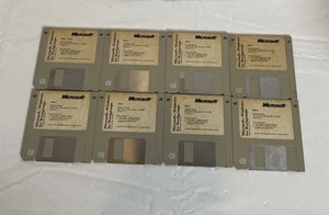 Microsoft Windows 3.11 on 3.5" 1.44MB Floppy Disk install - Workgroups (8 Disks) - Picture 1 of 1