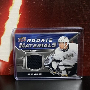 2020-21 Upper Deck Rookie Materials GABE VILARDI Jersey Los Angeles Kings #RM-GV - Picture 1 of 1