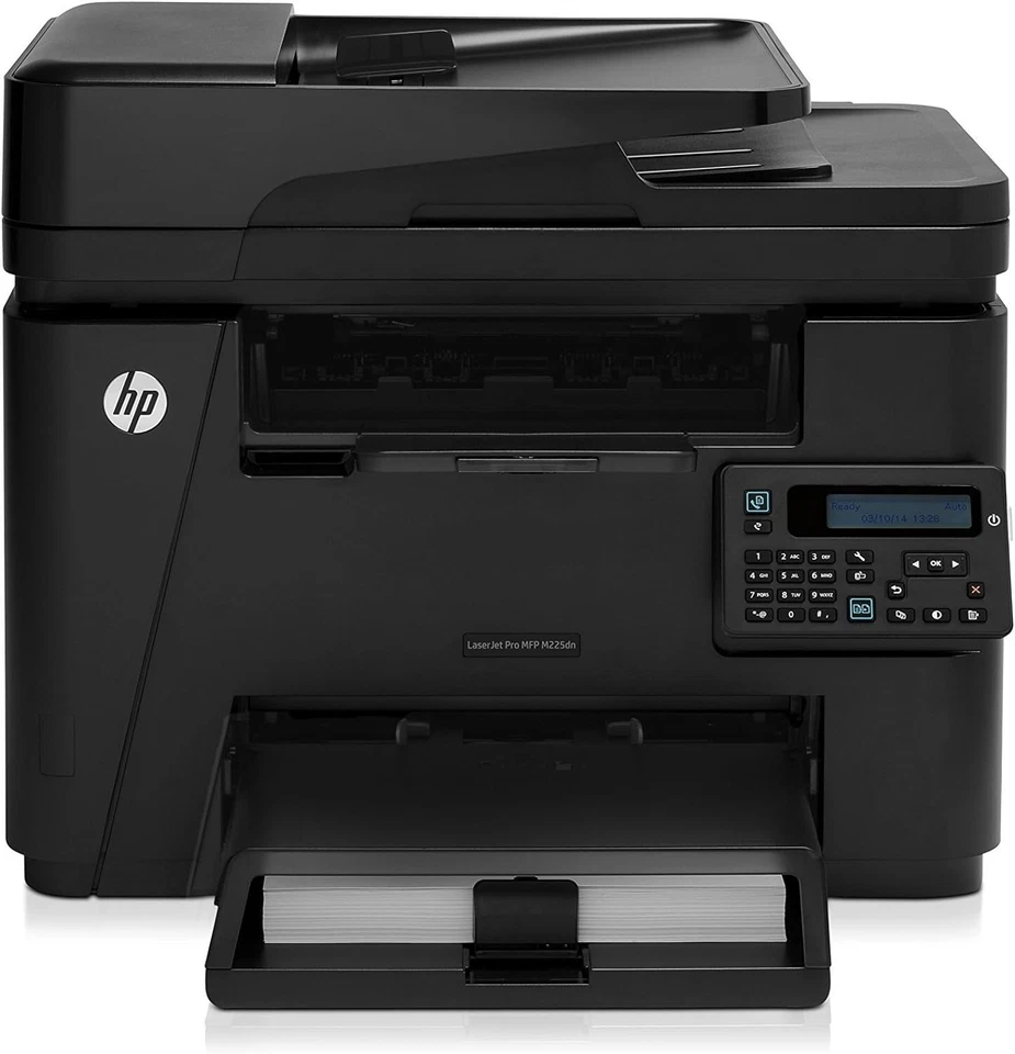 HP LaserJet M225DN Printer CF484A AIM-ReCertify 90 Day Warranty No Toner - Image 1 of 1