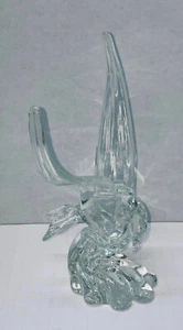 Murano Italian Glass Seagull Sculpture On the Crest Vintage ~no chips or cracks - Picture 1 of 11