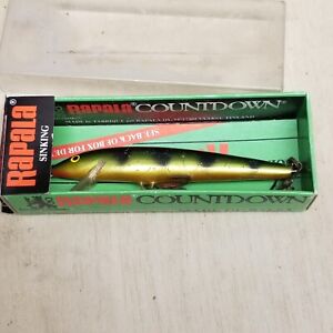 Rapala Countdown Sinking Plongeant CD-9P Perch Fishing Lure , Collectibles