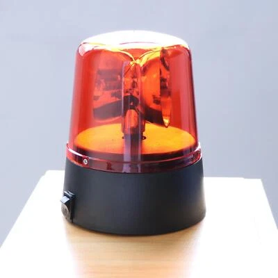 Industrial Rotating Strobe Beacon Warning Lights for School Red - Image 1 of 4