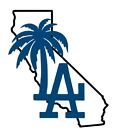 Autocollant baseball Los Angeles Dodgers MLB S481