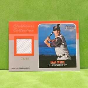 2019 Heritage Minors Clubhouse Collection Relics Orange #CCRBD Bobby Dalbec - Picture 1 of 3
