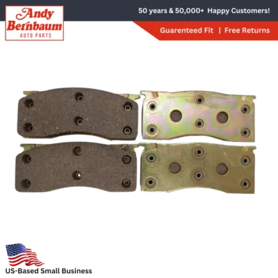 Juego de pastillas de freno de disco Plymouth y Dodge 1966-1972 carrocería A 2585590 3004759 nuevo de stock Foto 1 de 3