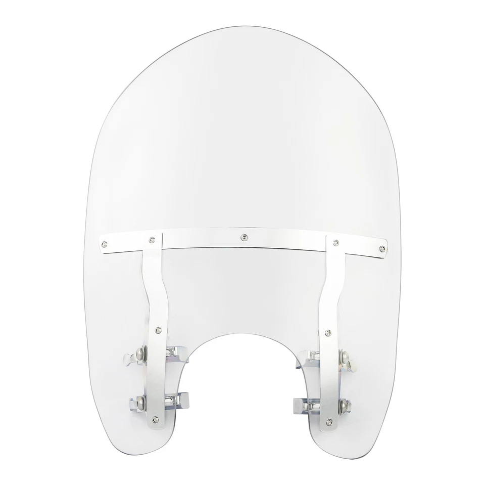 19" Windshield 49mm Clamps Fit For Harley Street Bob FXBB Softail FXST 2018-2025 - Image 1 of 4